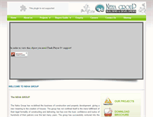 Tablet Screenshot of nehagroup.com